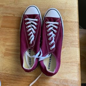 Size 12 Maroon Chuck Taylor All Star Converses